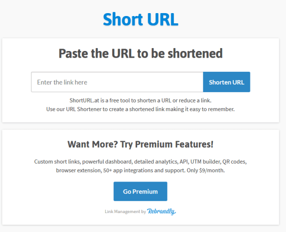 shorturl.at screenshot