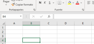 excel seleccionar celda